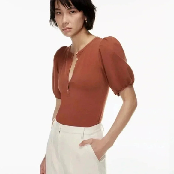 Aritzia Wilfred  billow top - Picture 3 of 12